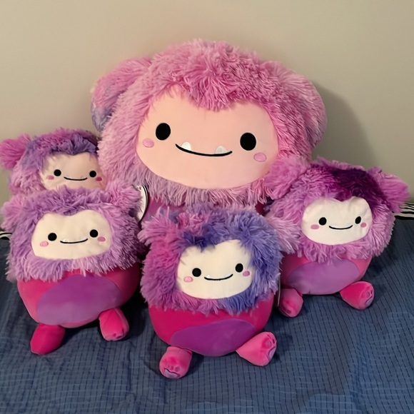 Squishmallows Woxie the Bigfoot NWT 7” - Picture 3 of 3